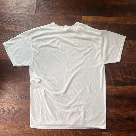 Jerzees White Short-Sleeve Graphic Tee with Longhorn WESTERN Print - Picture 5 of 5